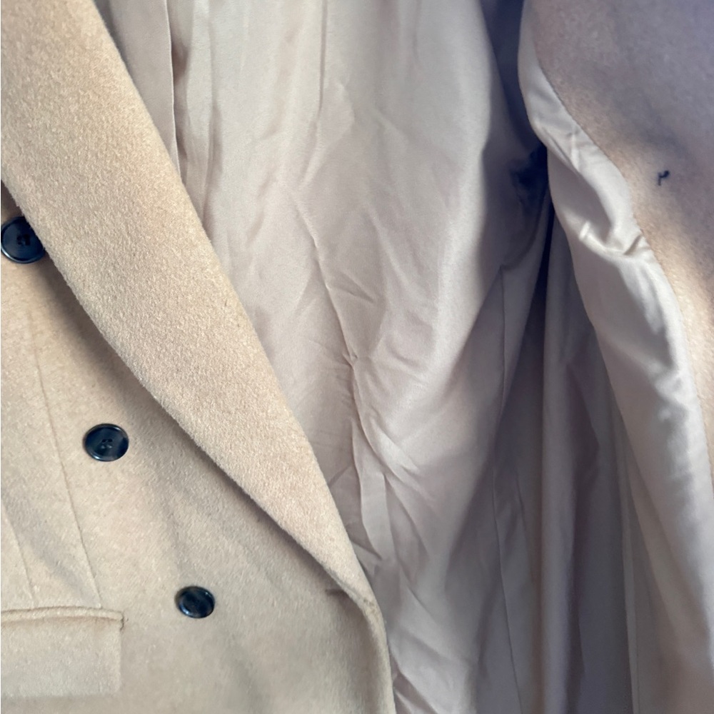 Loft Wool Blend Tailored Coat- Size Medium - Picture 3 of 4
